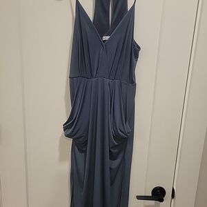 BCBGeneration Blue High Low Dress Sz XS